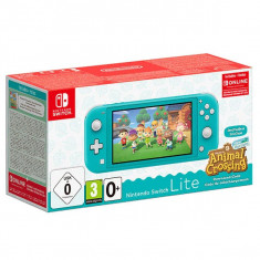 Consola portabila Nintendo Switch Lite Animal Crossing, turquoise foto