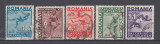 ROMANIA 1937 LP 121 A 8-a BALCANIADA DE ATLETISM SERIE STAMPILATA, Stampilat