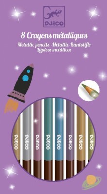 Creioane metalice Djeco foto