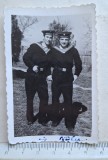Fotografie marinari rom&acirc;ni &ndash; cca. 1950&ndash;1960 &ndash; uniformă Marina Militară