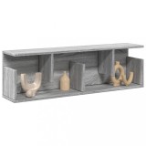 VidaXL Dulap de perete, sonoma gri, 100x20x30 cm, lemn prelucrat