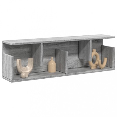vidaXL Dulap de perete, sonoma gri, 100x20x30 cm, lemn prelucrat 854846 foto