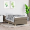 VidaXL Cadru de pat fără saltea Taupe 90x190 cm Stofa 3120925