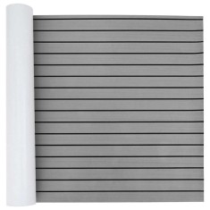 vidaXL Pardoseală pentru bărci gri deschis și negru 240 x 90 cm 42008461