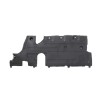 Scut protectie sub caroserie FIAT 500X, 04.2015-, JEEP RENEGADE (BU), 09.2014-, spate, partea stanga, plastic-polipropilena (PP)