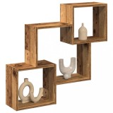 VidaXL Dulap de perete, lemn vechi, 78x18x71 cm, lemn prelucrat