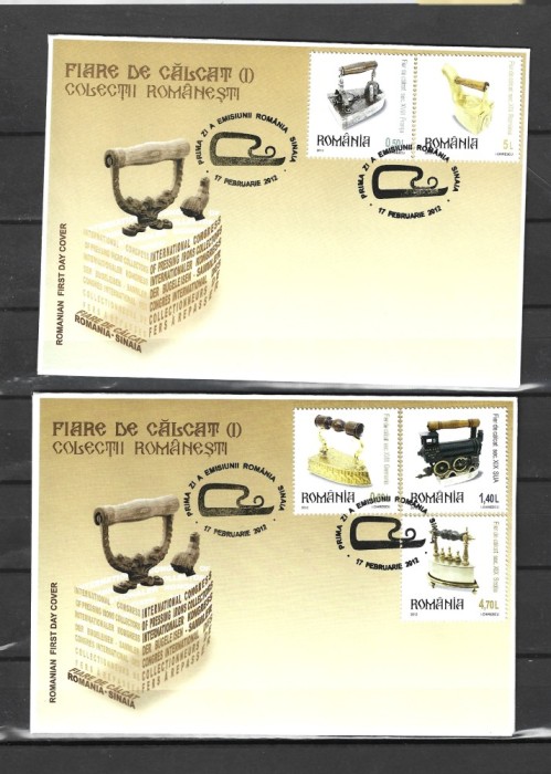 ROMANIA 2012 - FIARE DE CALCAT (I) - FDC - LP 1933