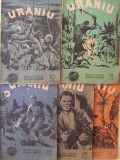Uraniu Nr. 10 , 11 , 12 , 13 ,14 (vol. 3-7) (Povestiri stiintifico fantastice) - A. Rogoz , C. Ghenea