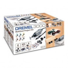 DREMEL 3000-4/45 Unealta multifunctionala + set 45 accesorii F0133000KK foto