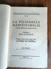 La picioarele Mantuitorului - Ioan Mosoiu, autograf Mitropolit Balan / R3P5S