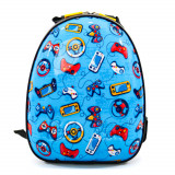 Ghiozdan pentru copii Joystick Albastru 32X26X12 Cm ComfortTravel Luggage, Ella Icon