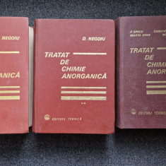 TRATAT DE CHIMIE ANORGANICA Spacu, Gheorghiu, Stan, Brezeanu 3 volume - complet