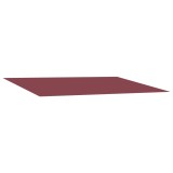 vidaXL Țesătură de copertină de &icirc;nlocuire Roșu Burgund 400 &times; 350 cm 3444254
