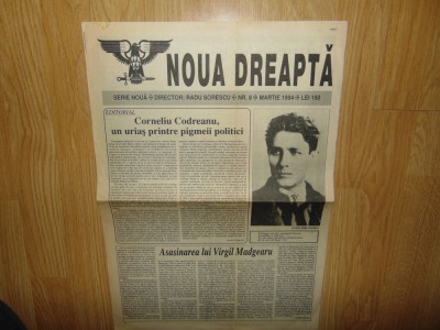 Ziarul Noua Dreapta nr:8 anul 1994 foto