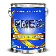 Vopsea Metalizata Acrilica ?Emex? - Argintiu - Bid. 20 Kg foto