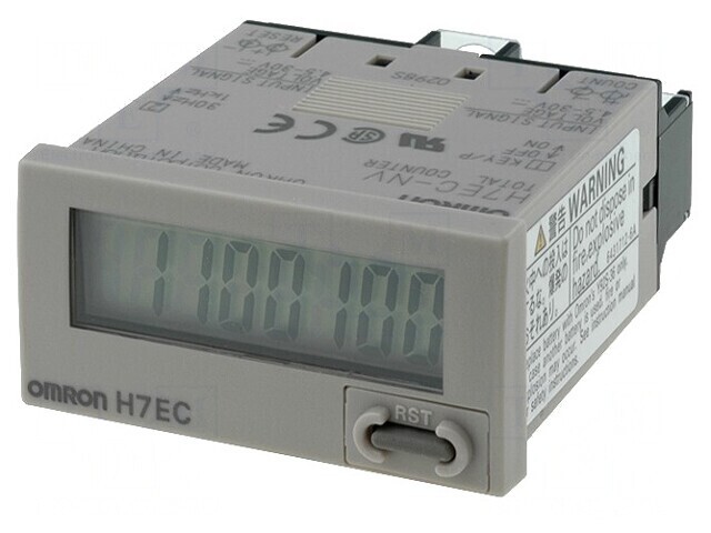 Contor Electronic LCD Impulsuri IP66 45x22.2mm H7EC-NV