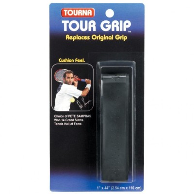 Grip perforat TOURNA SAMPRAS, 1.8mm, negru foto