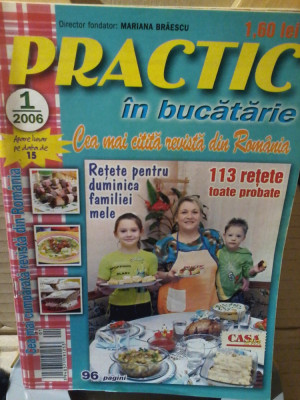 Revista Practic in bucatarie nr. 1/2006 foto