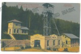 67 - ANINA, Caras-Severin, COAL Mine, Wagons on the railway, Romania - old postcard - unused