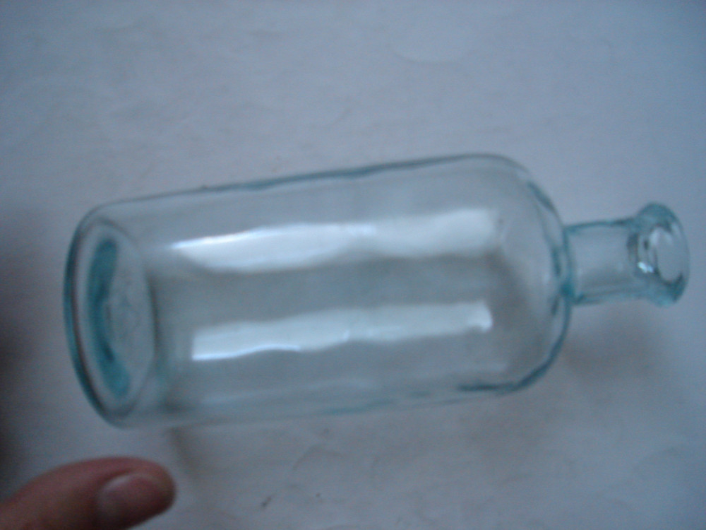 Sticla farmaceutica veche transparenta, 250 ml, impecabila | Okazii.ro