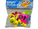 Set zornaitori animale marine pentru bebelusi 3 luni+ jucarii senzoriale colorate