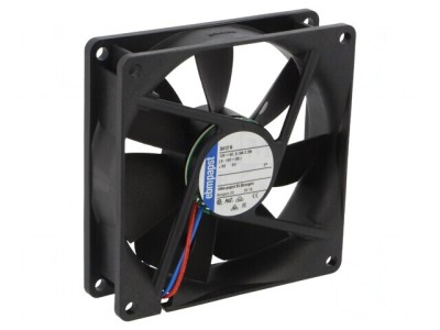 Ventilator axial 12V 92x92x25mm 84m3/h 32dBA cu bilă foto