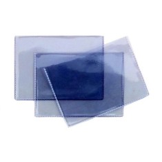 Set 100 Etuiuri Carte Identitate, 81x113 mm, Material PVC Flexibil, Etui Buletin, Folie Buletin, Coperta Buletin, Etuiuri pentru Carte de Identitate, foto