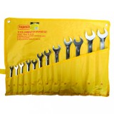 Set 12 chei combinate metrice Topmaster Pro din otel Cr-V, 10-32 mm