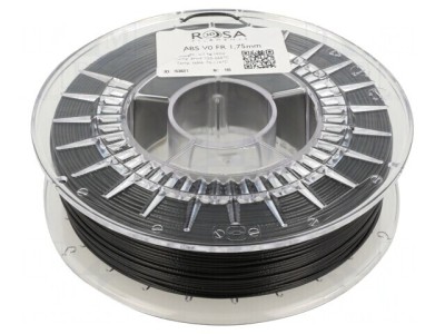ABS Filament Negru 1.75mm 700g foto