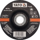 DISC SLEFUIT METAL 125X6X22MM