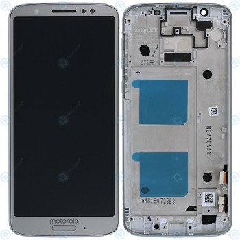 Motorola Moto G6 (XT1925) Afișaj complet argintiu 5D68C10108 foto