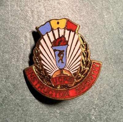 Insigna instructor sportiv UCFS foto
