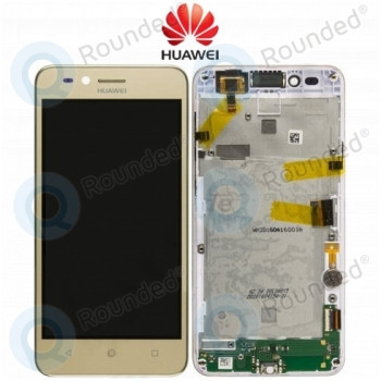 Huawei Y3 II 2016 4G (LUA-L21) Unitate de afișare completă aurie 97070NBF foto