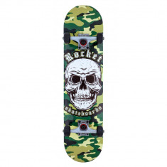 Skateboard Rocket Combat Skull Camo 7.75 inch foto