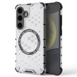 Husa compatibil cu Samsung Galaxy S23 Fe cu protectie spate si margini anti-soc; Transparent &ndash; Model Fagure