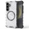 Husa compatibil cu Samsung Galaxy S23 Fe cu protectie spate si margini anti-soc; Transparent &ndash; Model Fagure
