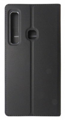 Husa tip carte cu stand Dux Ducis Skin Series neagra pentru Samsung Galaxy A9 (2018) foto