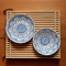Set veselă ceramică cu model floral simetric