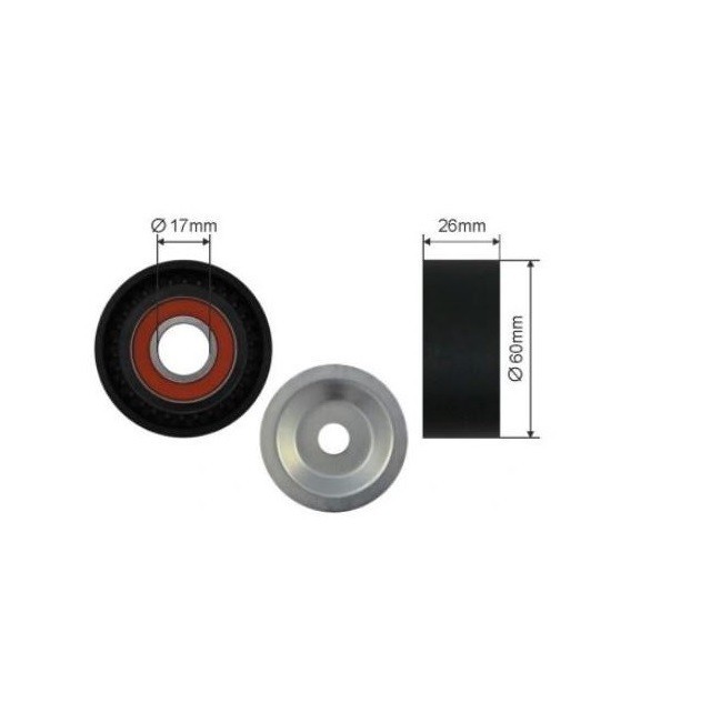 Rola intindere curea Dexwal 31443