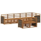 vidaXL Seturi de canapele Lemn Solid de Acacia 3384495