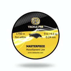 SBS - Fir Masterpiece Monofilament Fluro Yellow - 0.40 mm 11.4 kg 670 m