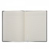 Agenda notes A5 Velvet cu elastic neagra