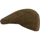 Șapcă plată Jack Pyke din amestec de l&acirc;nă, tweed, maro, mărimea 61