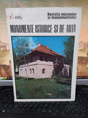 Monumente istorice și de artă, nr. 2 1985, Revista muzeelor și monumentelor 081 foto