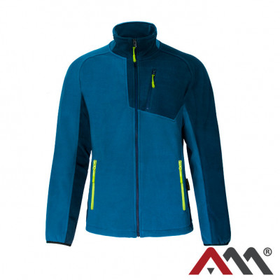 Bluza din fleece polar Asymetric Blue foto