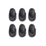 C&acirc;rlig X6 Pvc Oval &ndash; Negru | Cuiere Baie