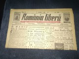 ZIARUL ROMANIA LIBERA 22 NOIEMBRIE 1945