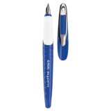 Stilou Herlitz My Pen, penita M, albastru/alb - vrac