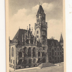 SG9 -Carte Postala -Germania- Saarbrucken, Rathaus, necirculata
