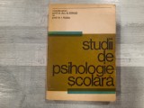 Studii de psihologie scolara de B.Zorgo,I.Radu